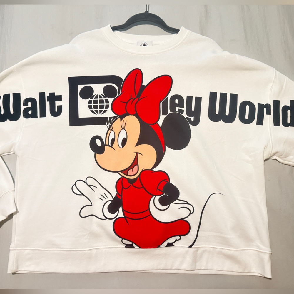 2025 Disney Minnie Mouse Jersey Sweatshirt